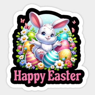 Happy Eastern Sticker